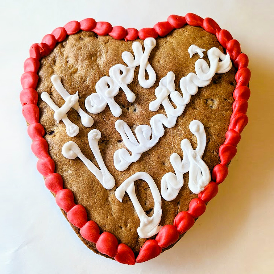 Valentines Day Cookie Cake